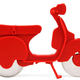 Illustration for article titled Adorable Slicing Scooter Cuts Pizzas Twice as Fast